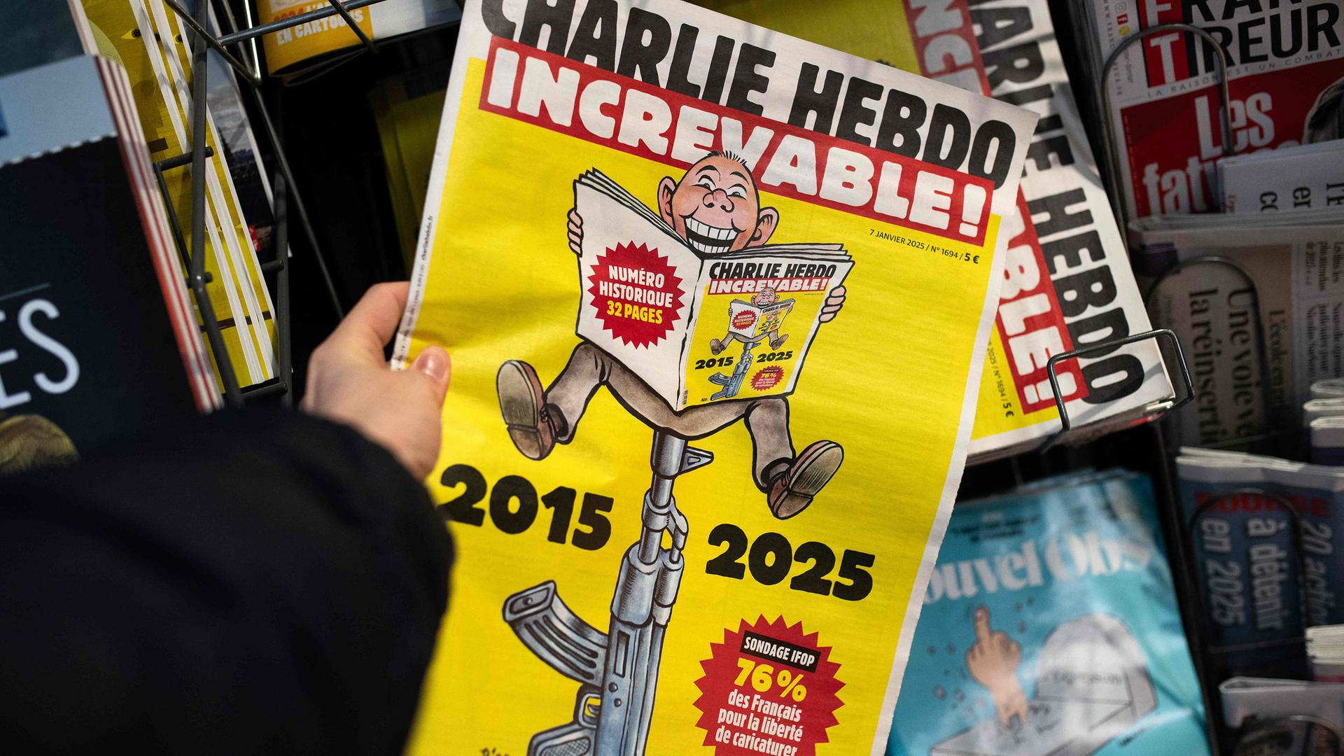 Sonderausgabe der französischen Satirezeitung «Charlie Hebdo»