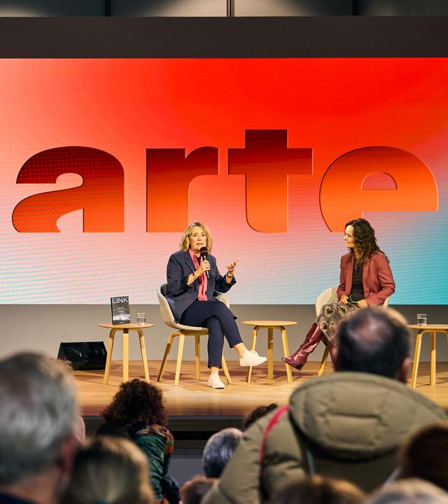 Charlotte Link auf der Literaturbühne von ARD, ZDF und 3sat