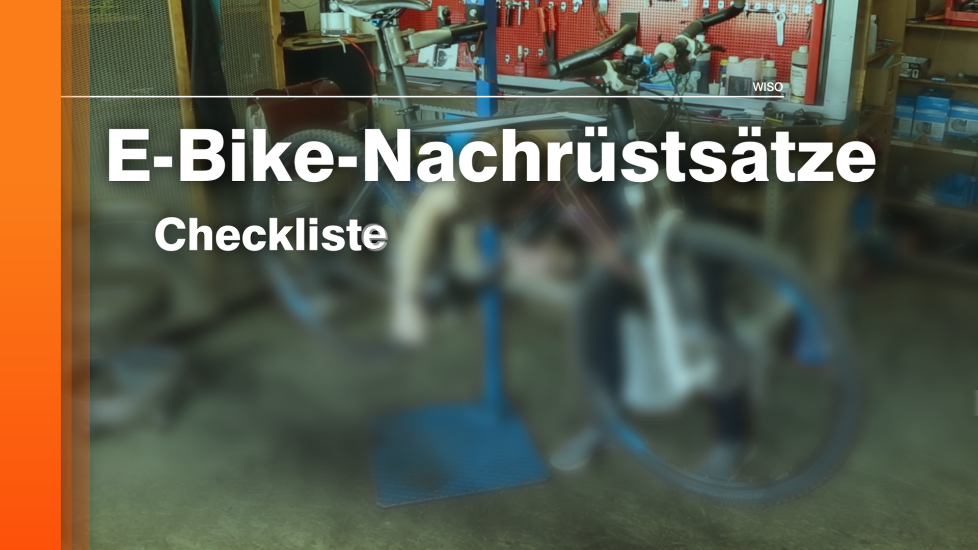 Checkliste E-Bike-Nachruestsets