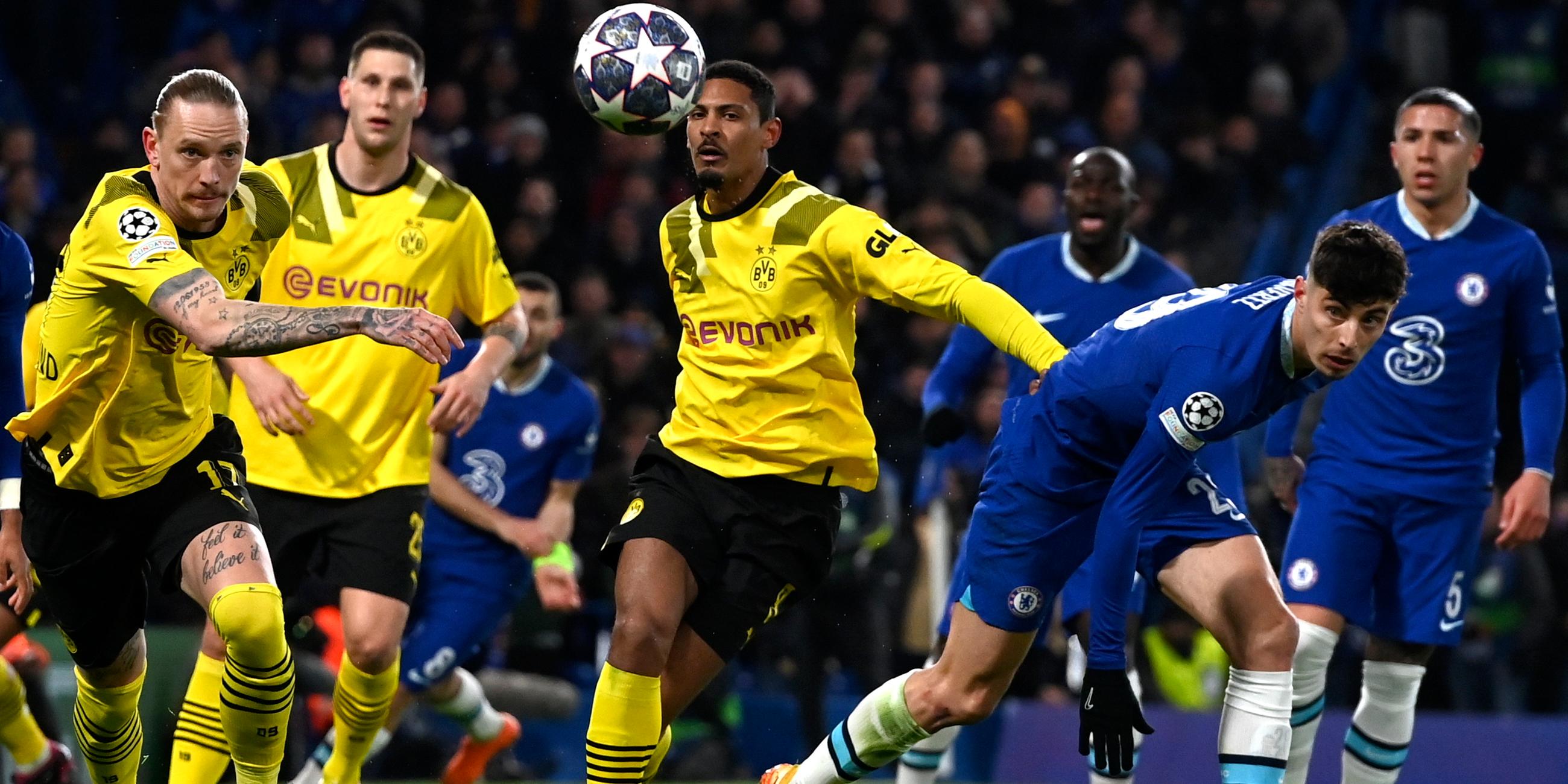 FC Chelsea - Borussia Dortmund: Spielszene