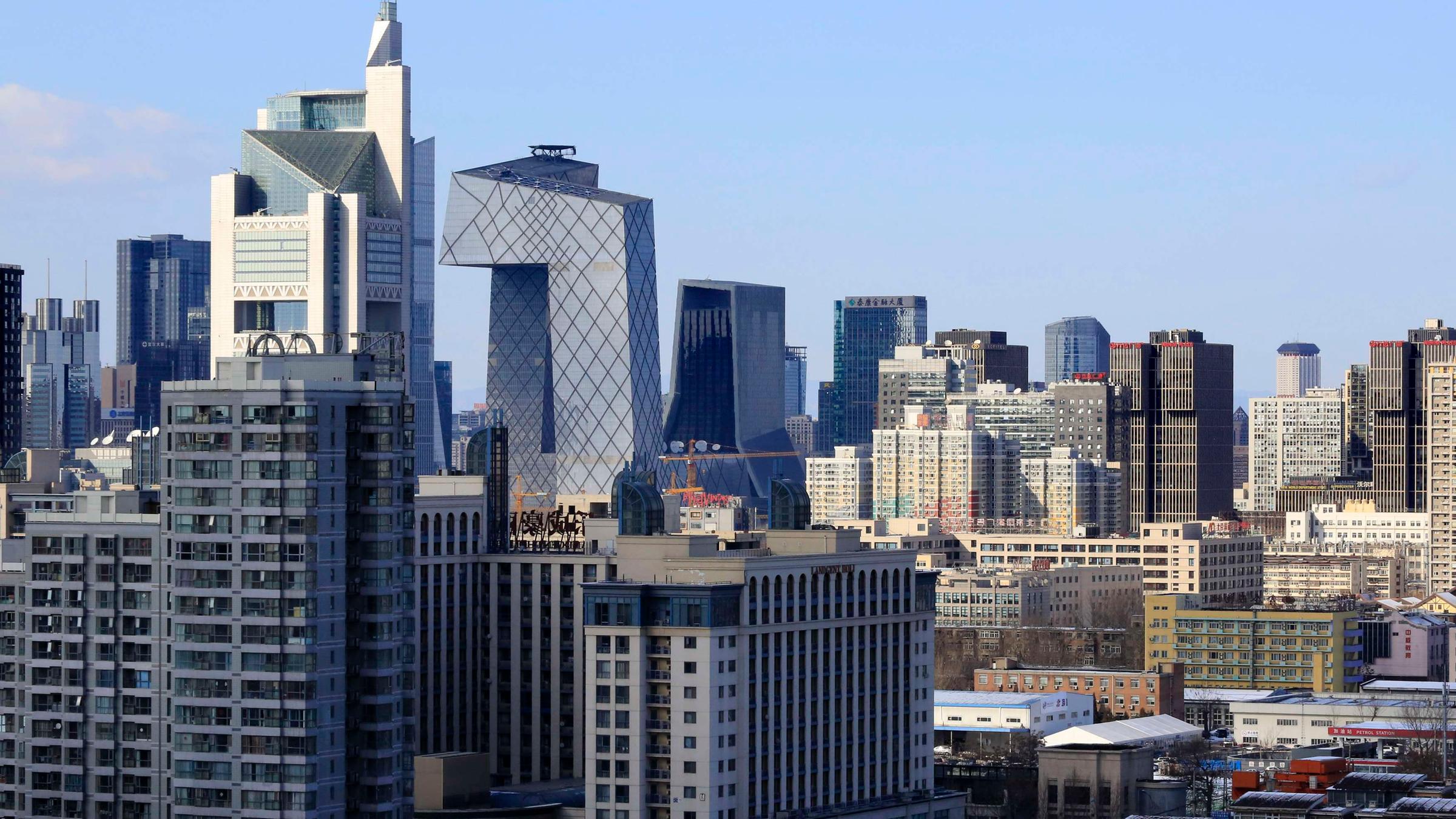 stadtansicht von peking