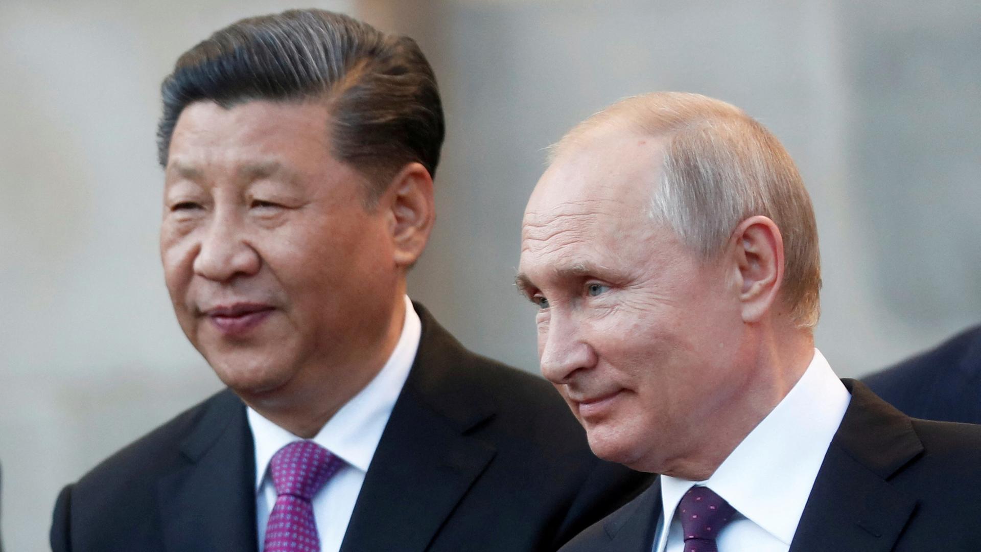 Russlands Präsident Putin und Chinas Präsident Xi. 