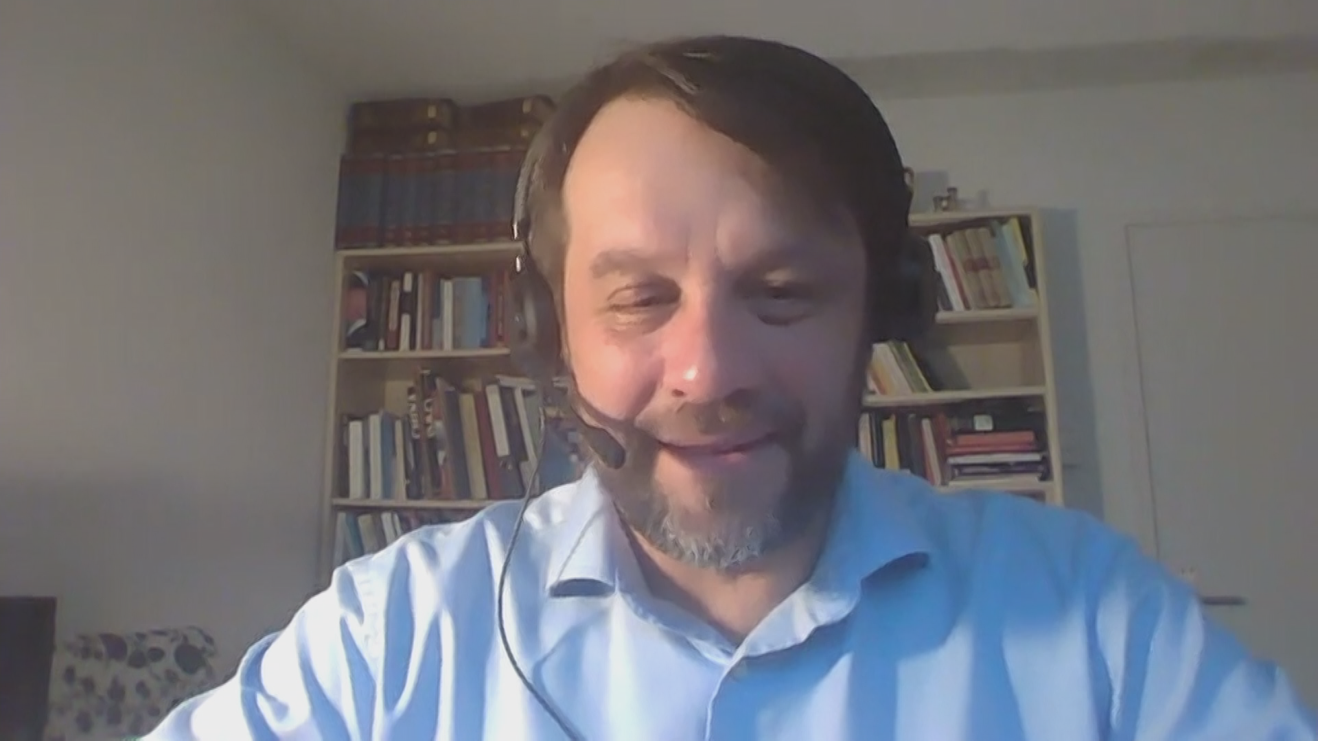 China-Experte Professor Ralph Weber bei ZDFheute live. 