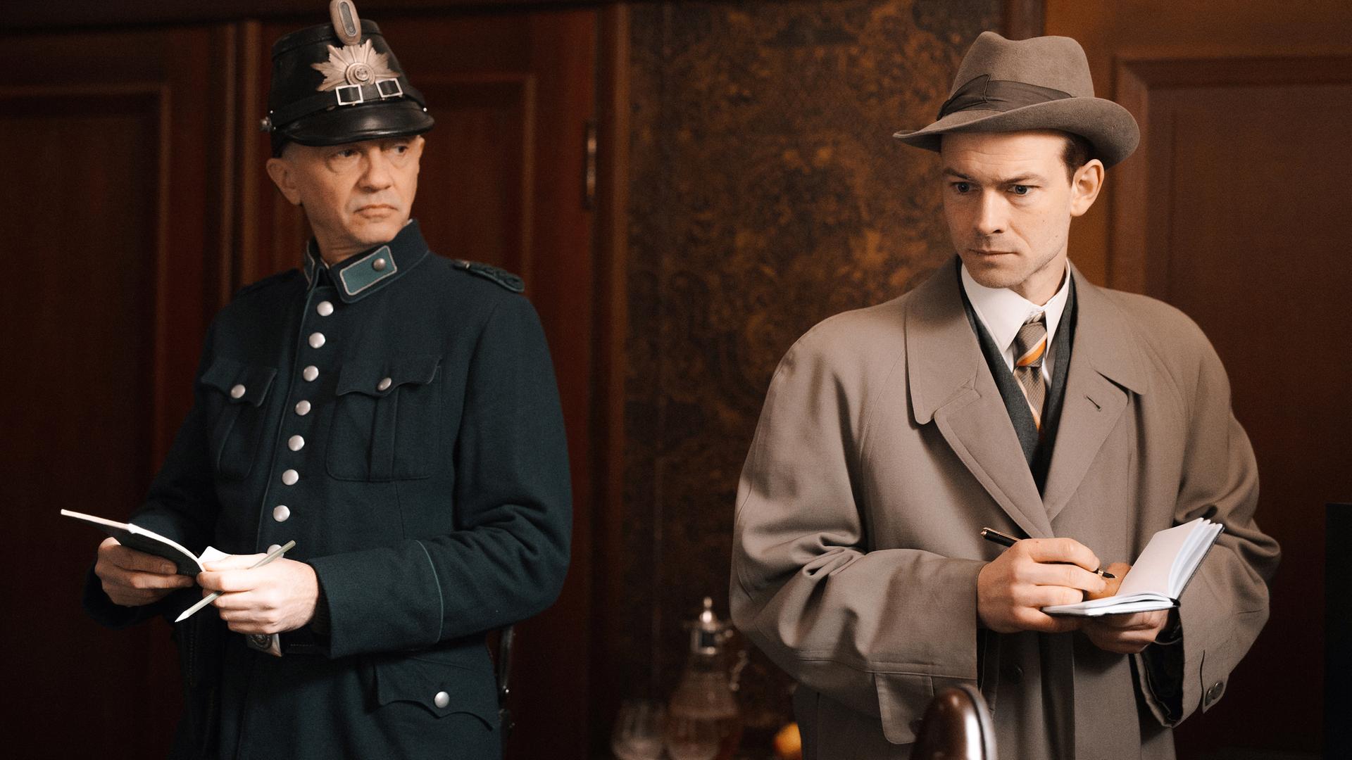 Christian Clauß als Kriminalkommissar Fritz Kiehl