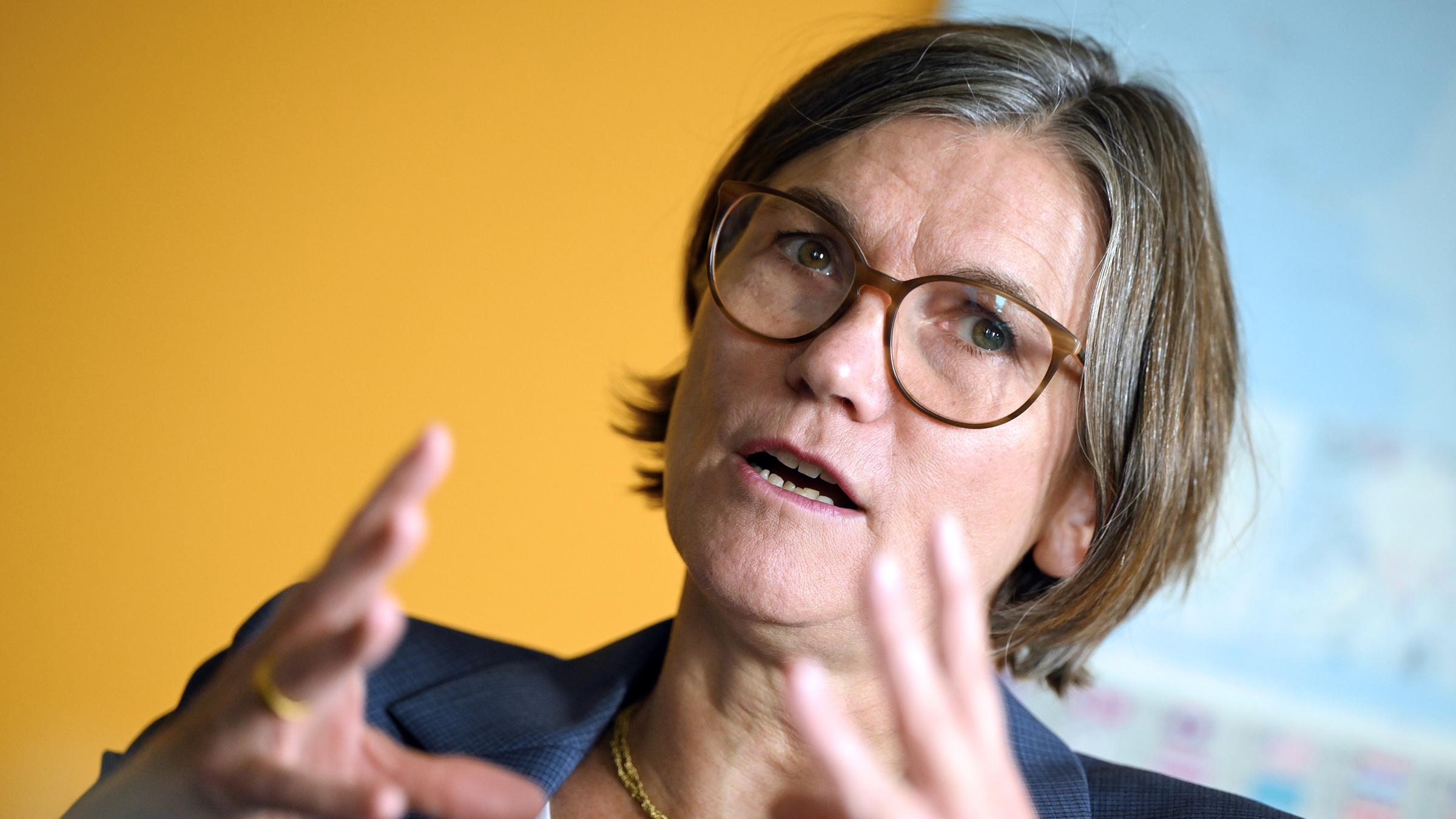 Christiane Benner, designierte neue Chefin der Industriegewerkschaft Metall