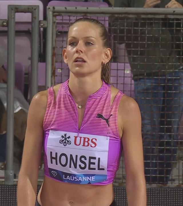 Diamond League in Lausanne: Christina Honsel
