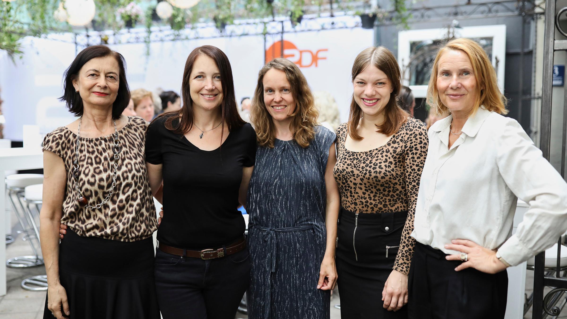 "Filmfest München 2019 - ZDF-Förderprogramm für Nachwuchsregisseurinnen": Claudia Tronnier, Eva Wolf, Constanze Knoche, Franziska Hoenisch, Heike Hempel