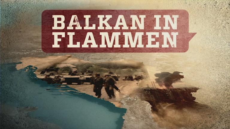 "Balkan in Flammen: Pulverfass Jugoslawien": Titelanimation "Balkan in Flammen".