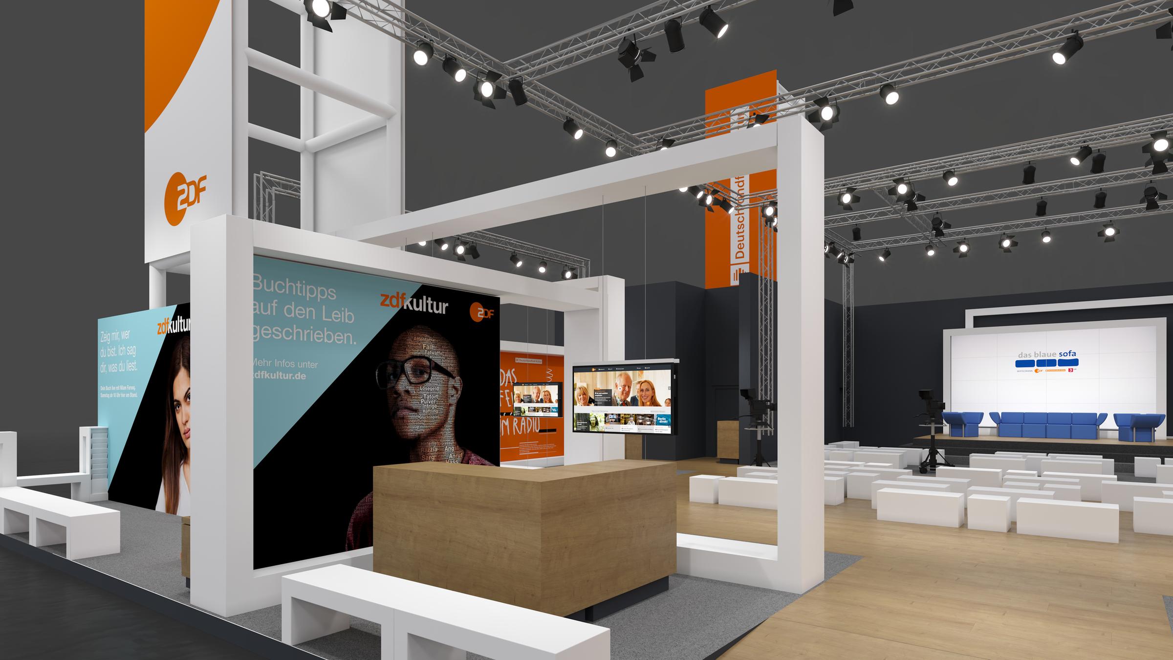 "Leipziger Buchmesse 2019 ": Virtuelles Studio