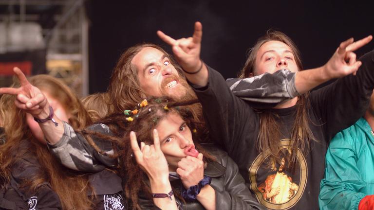 "Full Metal Village": Metal-Fans beim Wacken Open Air.