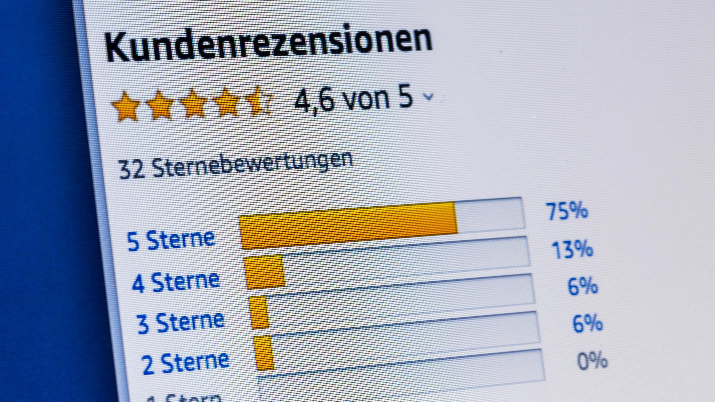"Frontal 21-Dokumentation: Fake mit 5 Sternen": Eine Amazon-Kundenrezension.