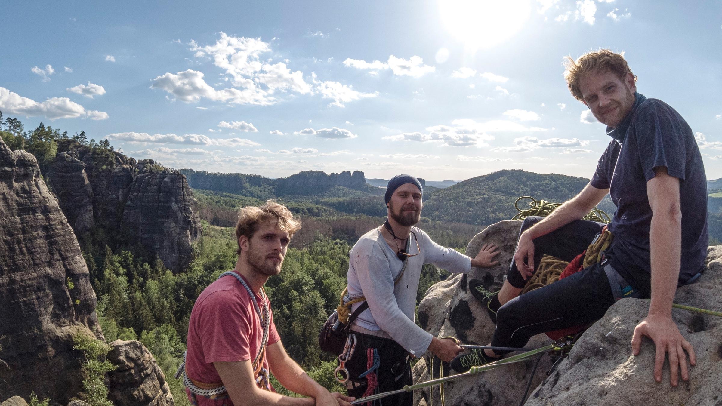 Klettern in der Sächsischen Schweiz
