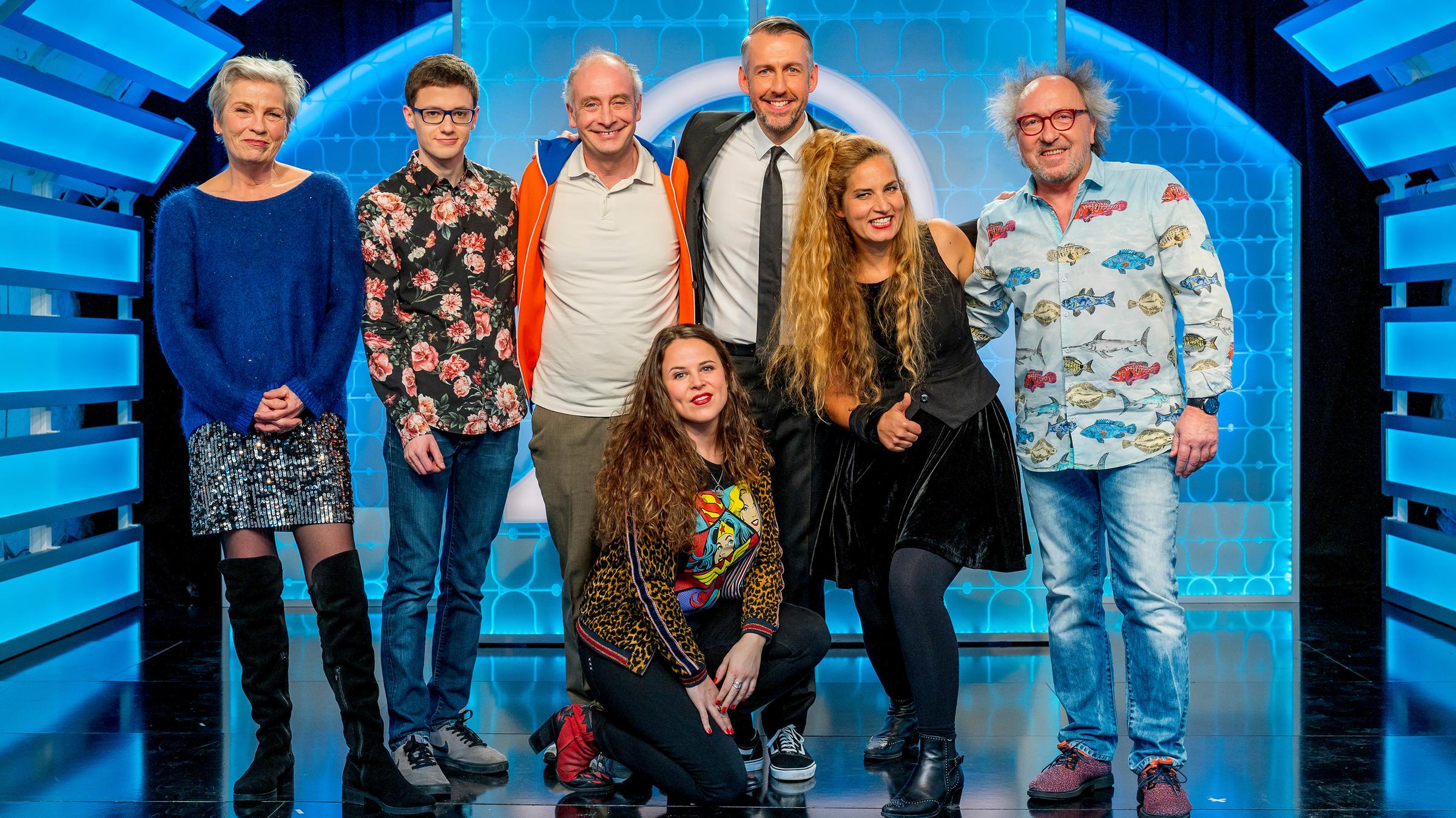 "Verleihung Deutscher Kleinkunstpreis 2020": Gerburg Jahnke (Ehrenpreis des Landes RLP), Christoph Fritz (Förderpreis der Stadt Mainz), Alfons alias Emmanuel Peterfalvi (Sparte Kleinkunst), Sebastian Pufpaff (Sparte Kabarett), „Suchtpotenzial“, Julia Gámez Martin und Ariane Müller (Sparte Chanson, Musik, Lied), Moderator Urban Priol.