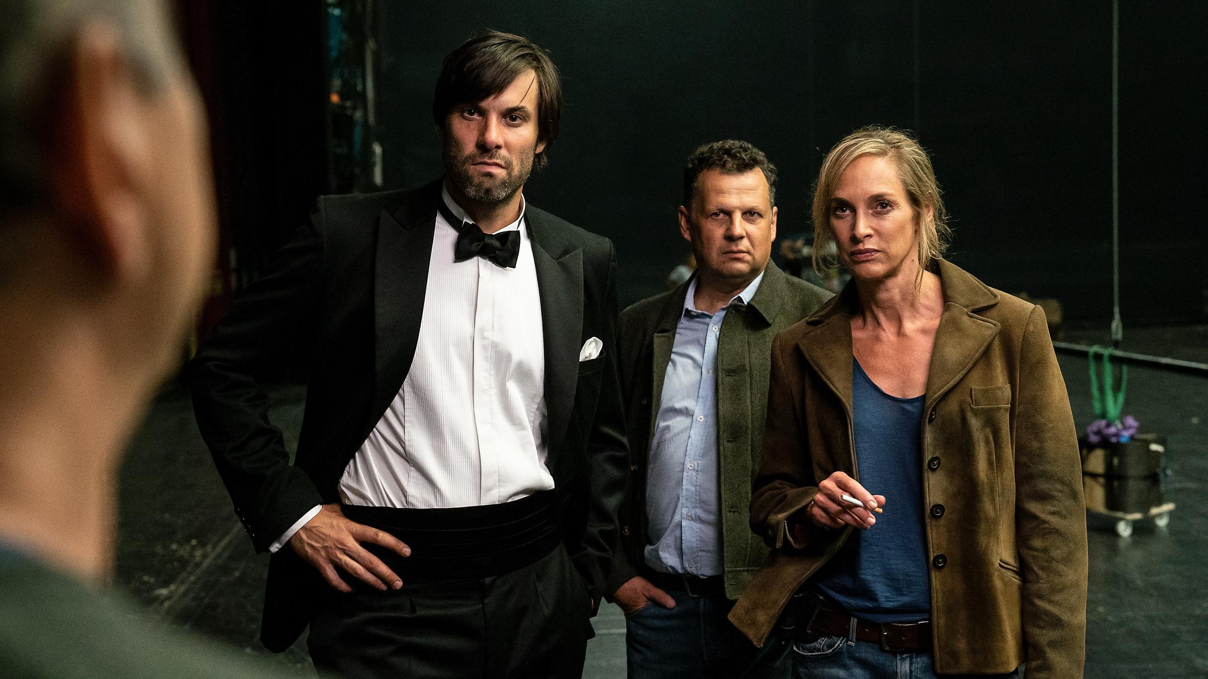 "Laim und der letzte Schuldige": Lukas Laim (Max Simonischek), Anton Simhandl (Gerhard Wittmann), Sandra Rutkowski (Sophie von Kessel)