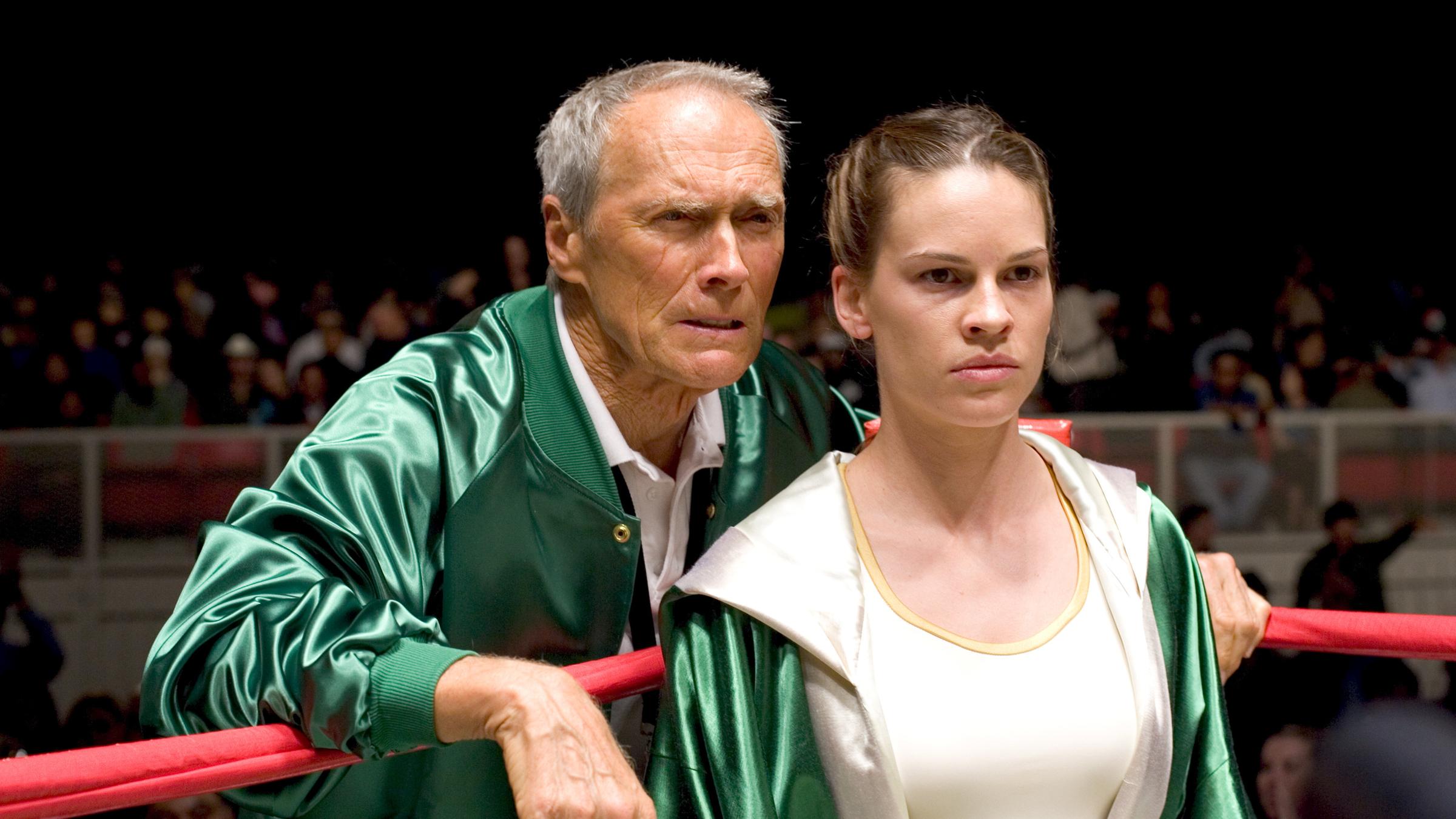 "Million Dollar Baby": Frankie (Clint Eastwood) Maggie (Hilary Swank)