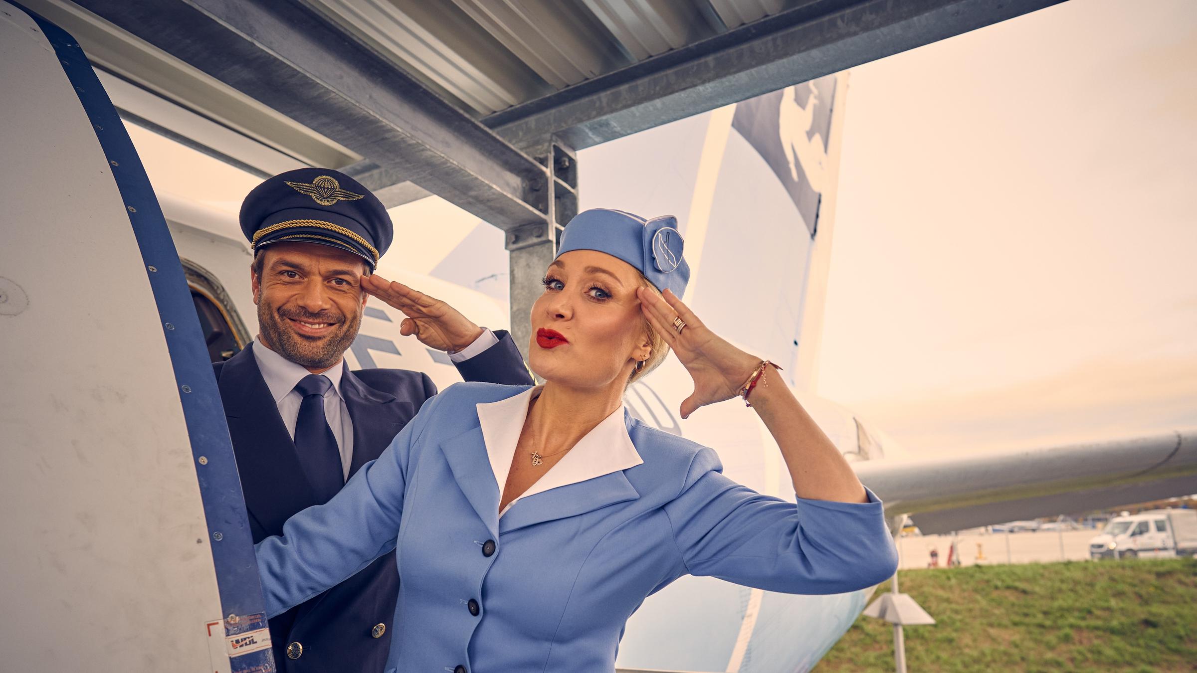 "Heldt - 100. Folge": Heldt (Kai Schumann), Ellen (Janine Kunze).