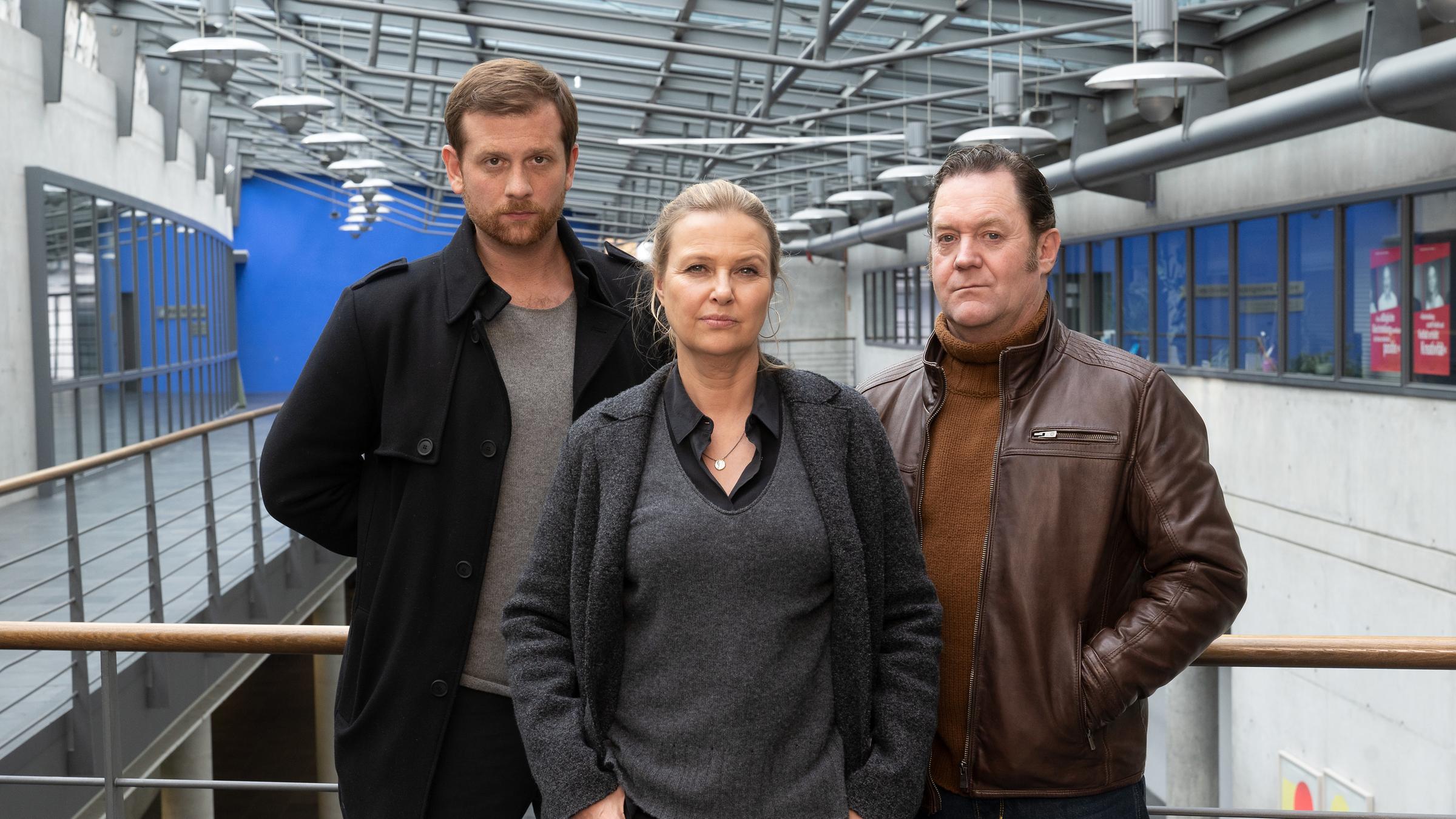 "Die Chefin": Max Murnau (Christoph Schechinger), Vera Lanz (Katharina Böhm), Paul Böhmer (Jürgen Tonkel)