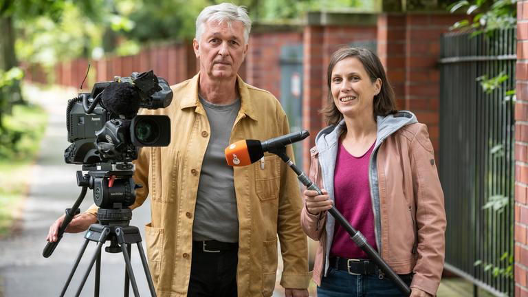 "ZDF in Frankfurt/Oder": Bernhard Sehne, Antje Klingbeil