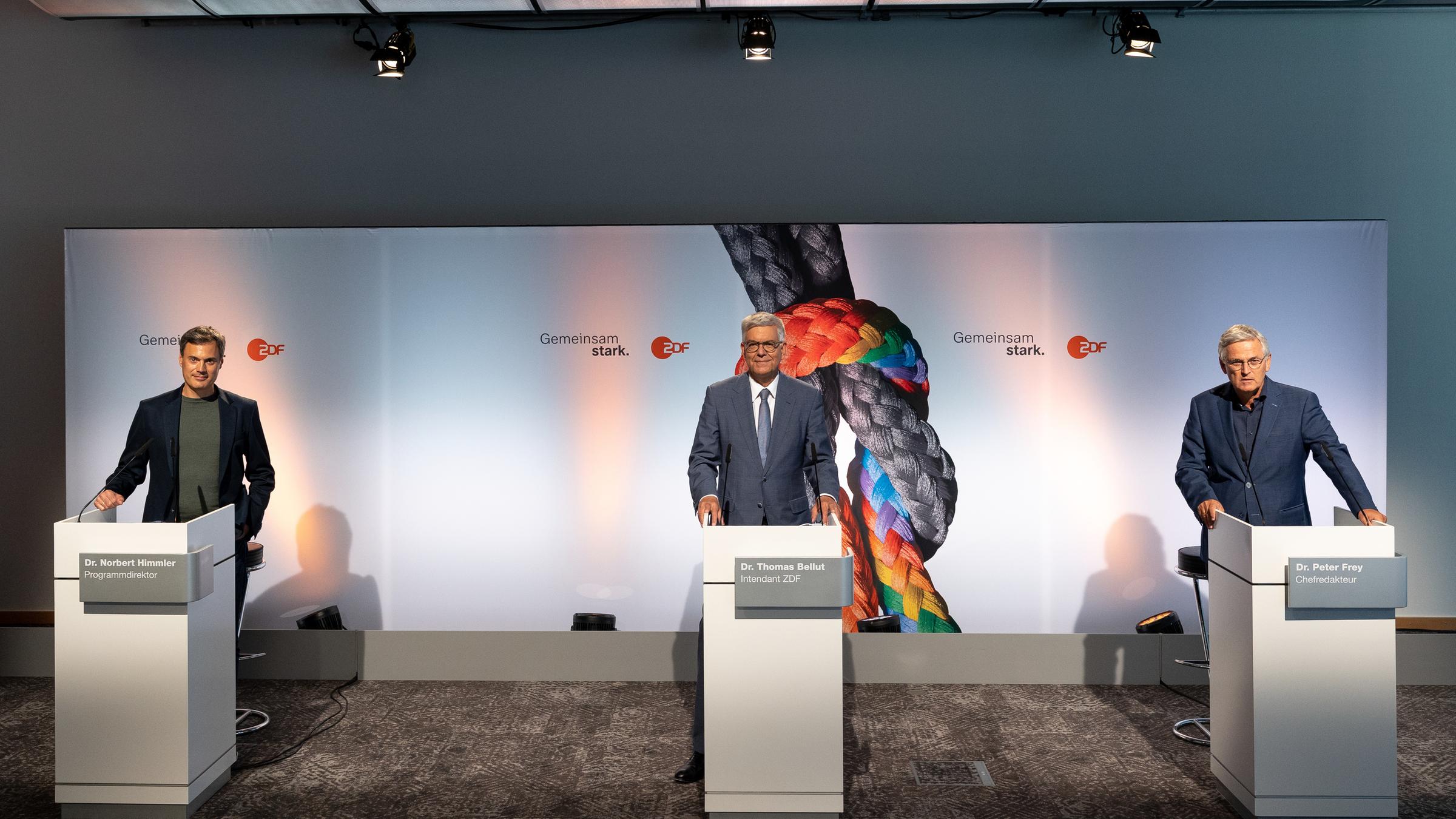 Produzententag 31.08.2021: Dr. Norbert Himmler, Dr. Thomas Bellut, Dr. Peter Frey