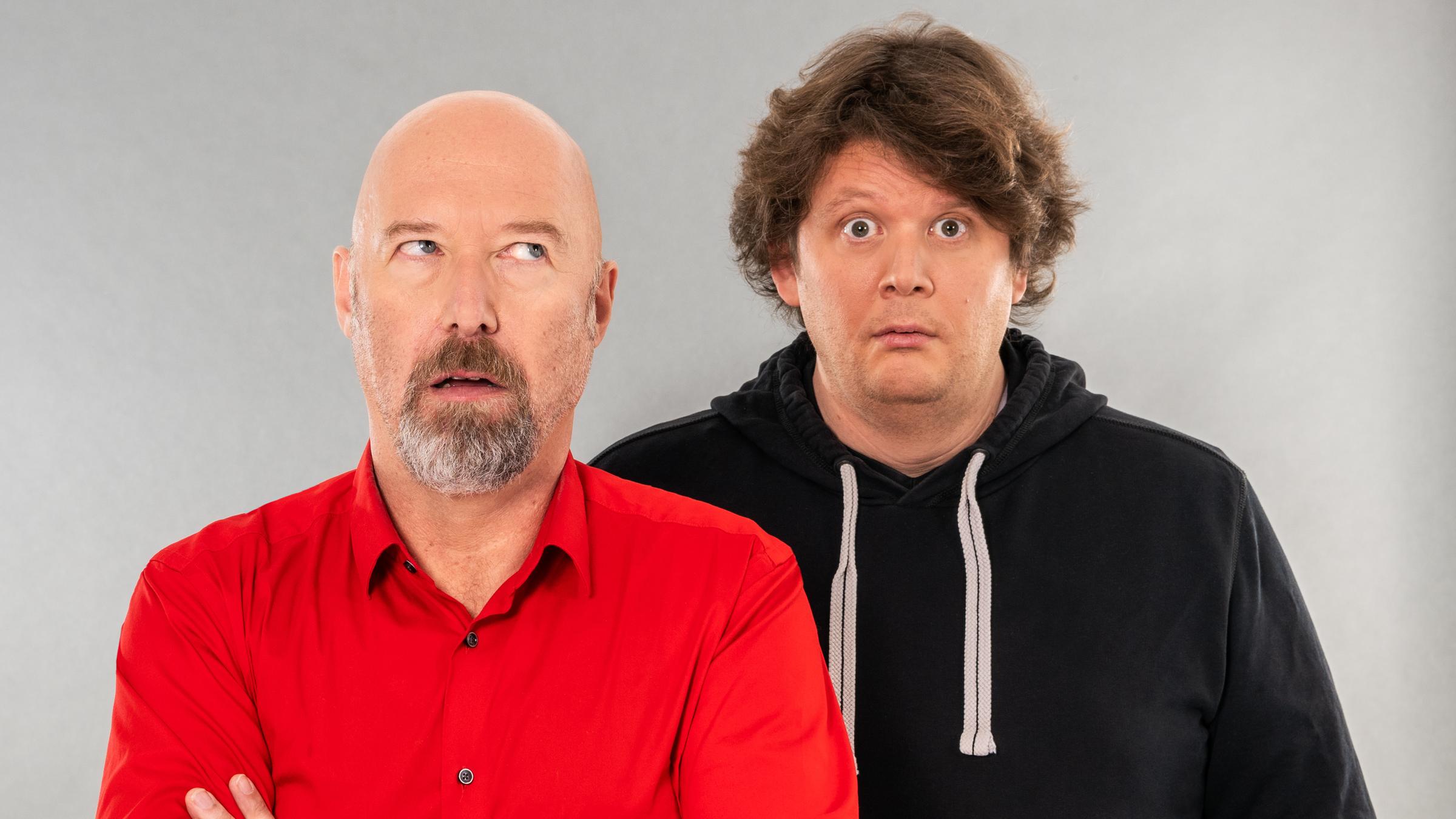 "Der Satirische Jahresrückblick": Die Satirekollegen Werner Doyé und Andreas Wiemers blicken auf das Jahr 2021 zurück.