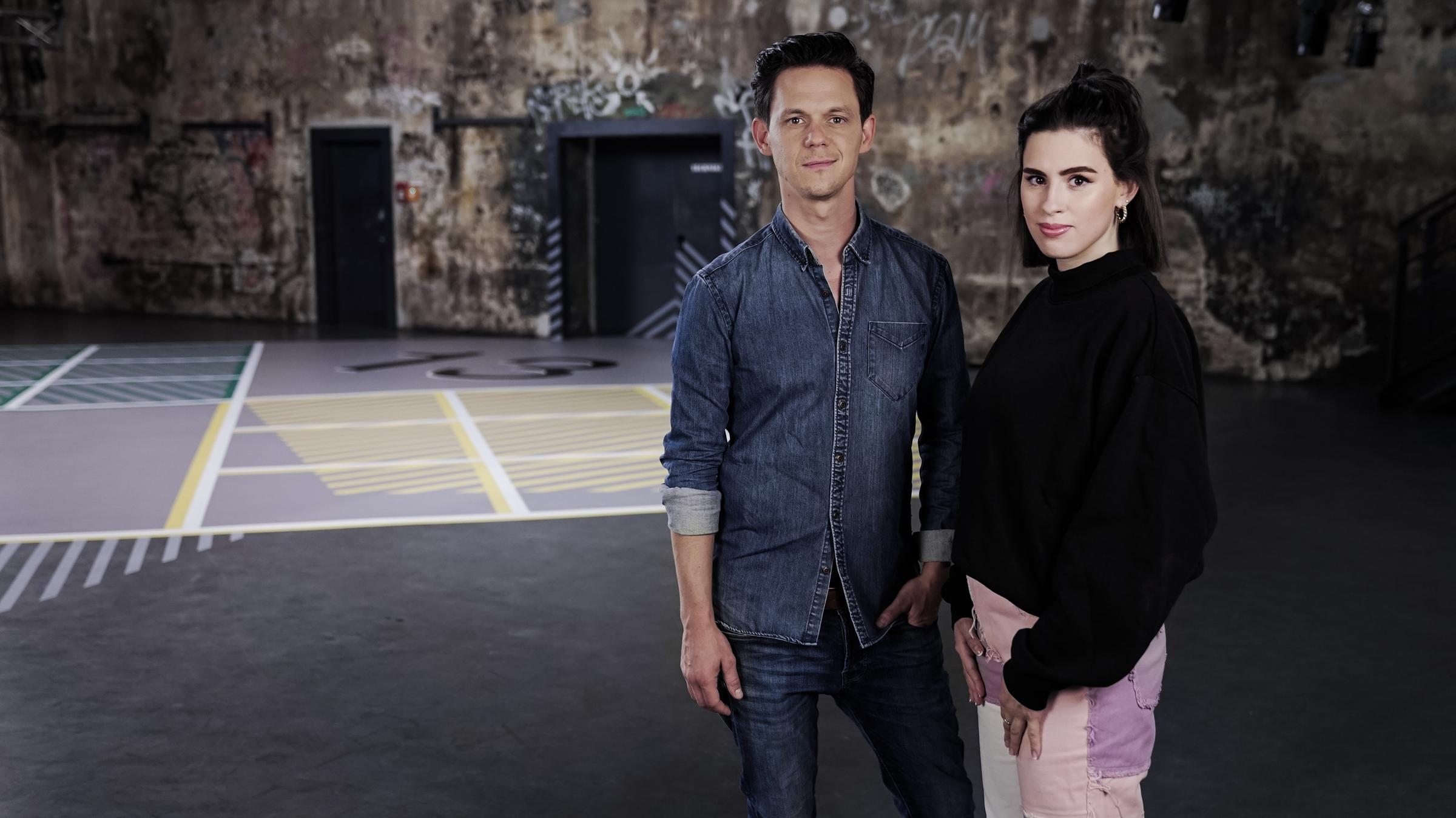 "ZDFkultur: 13 Fragen":  Jo Schück und Salwa Houmsi (1. Staffel).