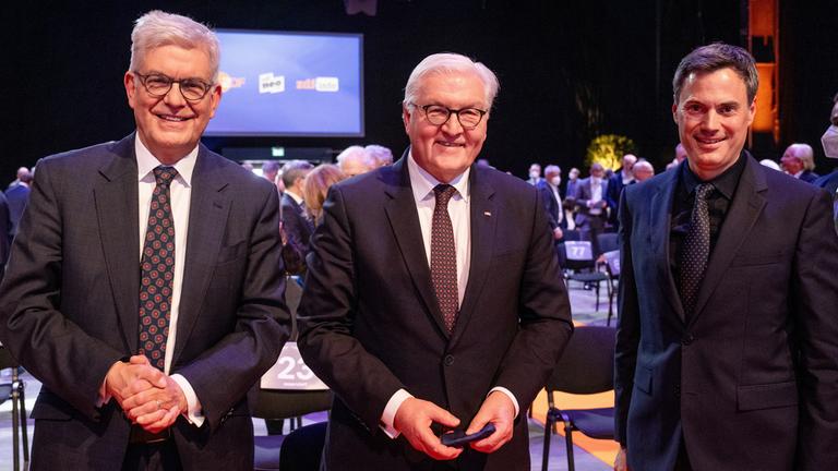 Thomas Bellut, Frank-Walter Steinmeier, Norbert Himmler
