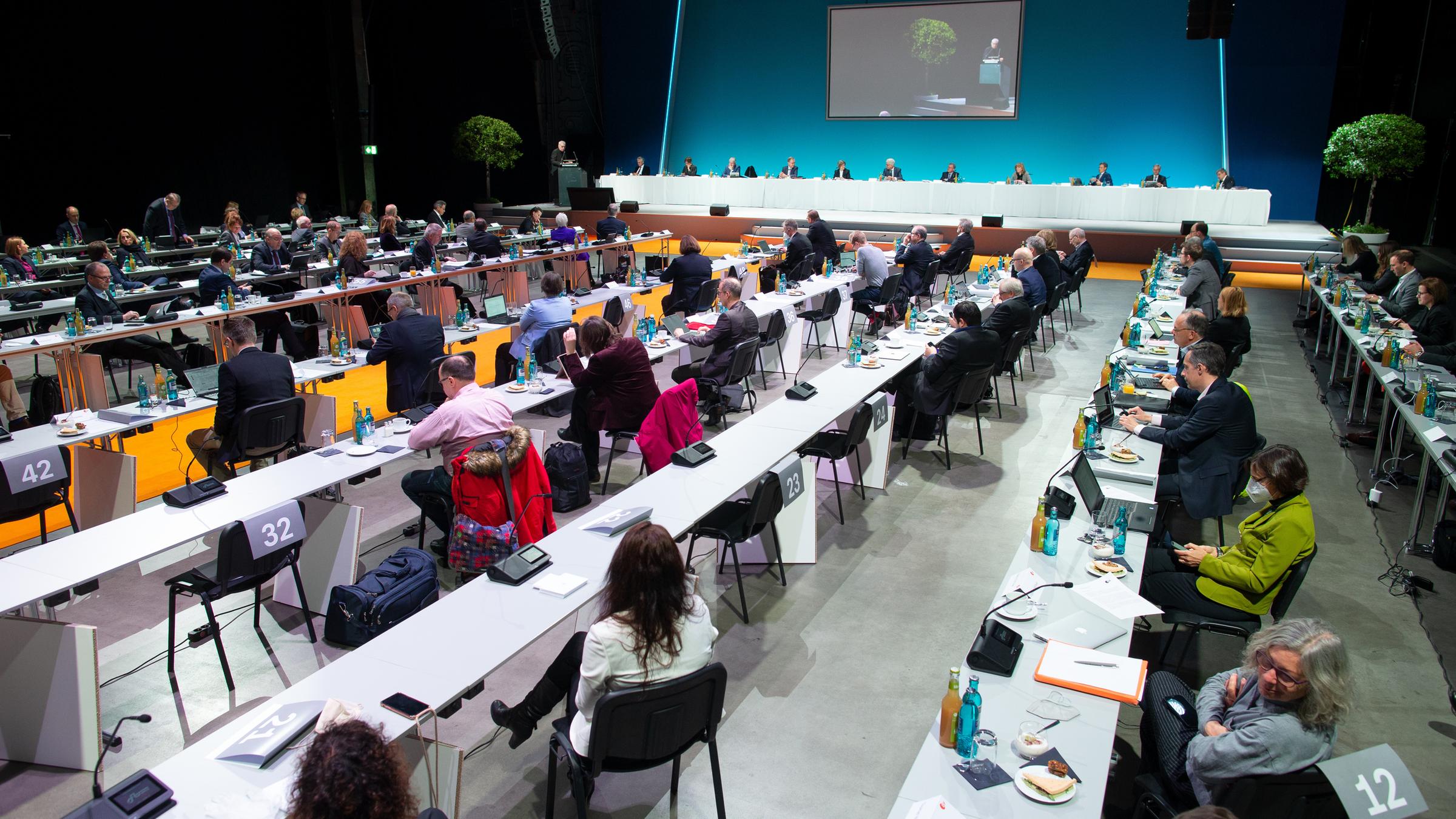 Fernsehratssitzung 11.03.2022: Blick ins Plenum