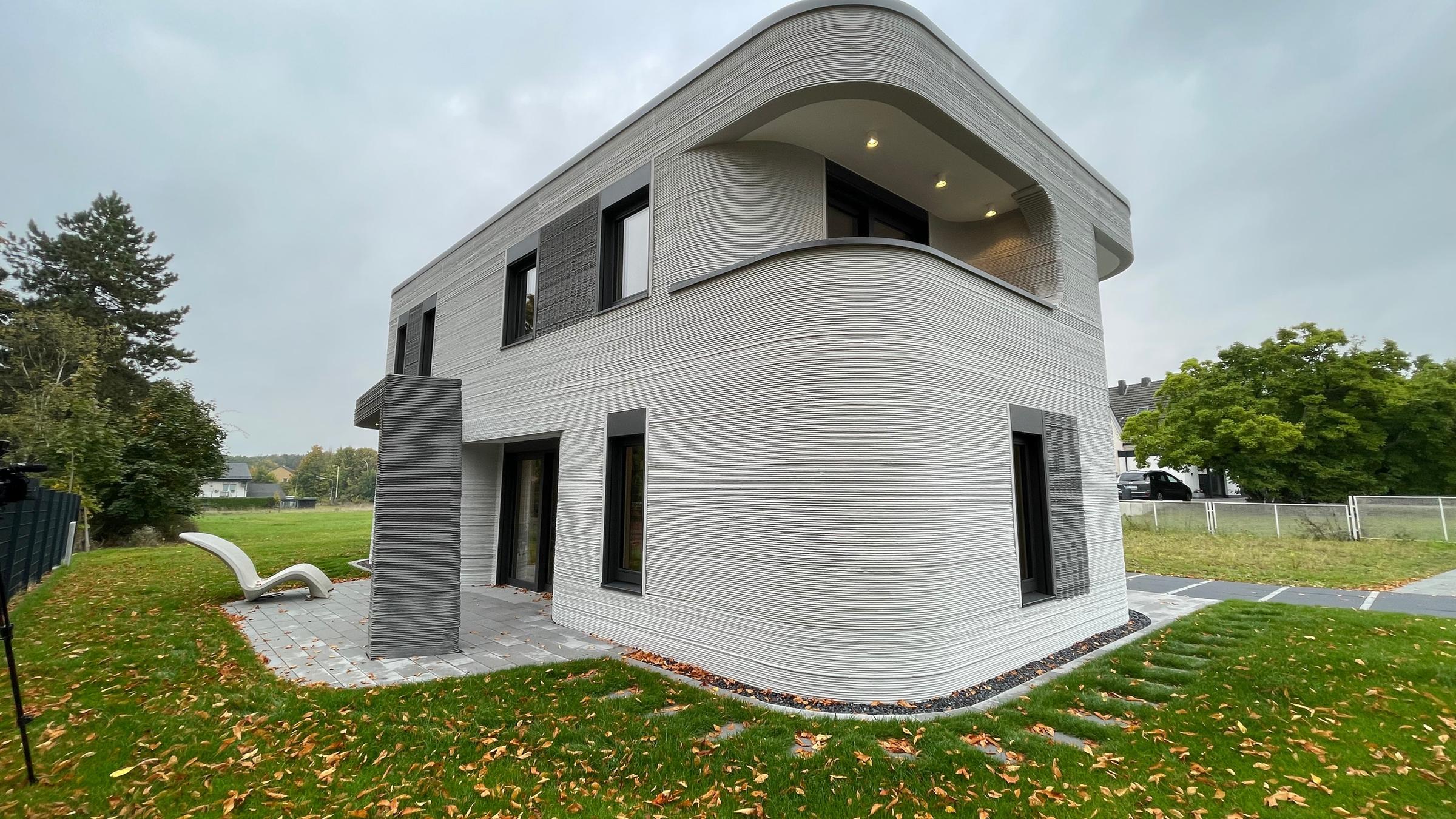 "planet e.: Häuser aus dem Drucker - Revolution auf unseren Baustellen?": Eine Revolution: Einfamilienhaus aus dem 3D-Drucker.