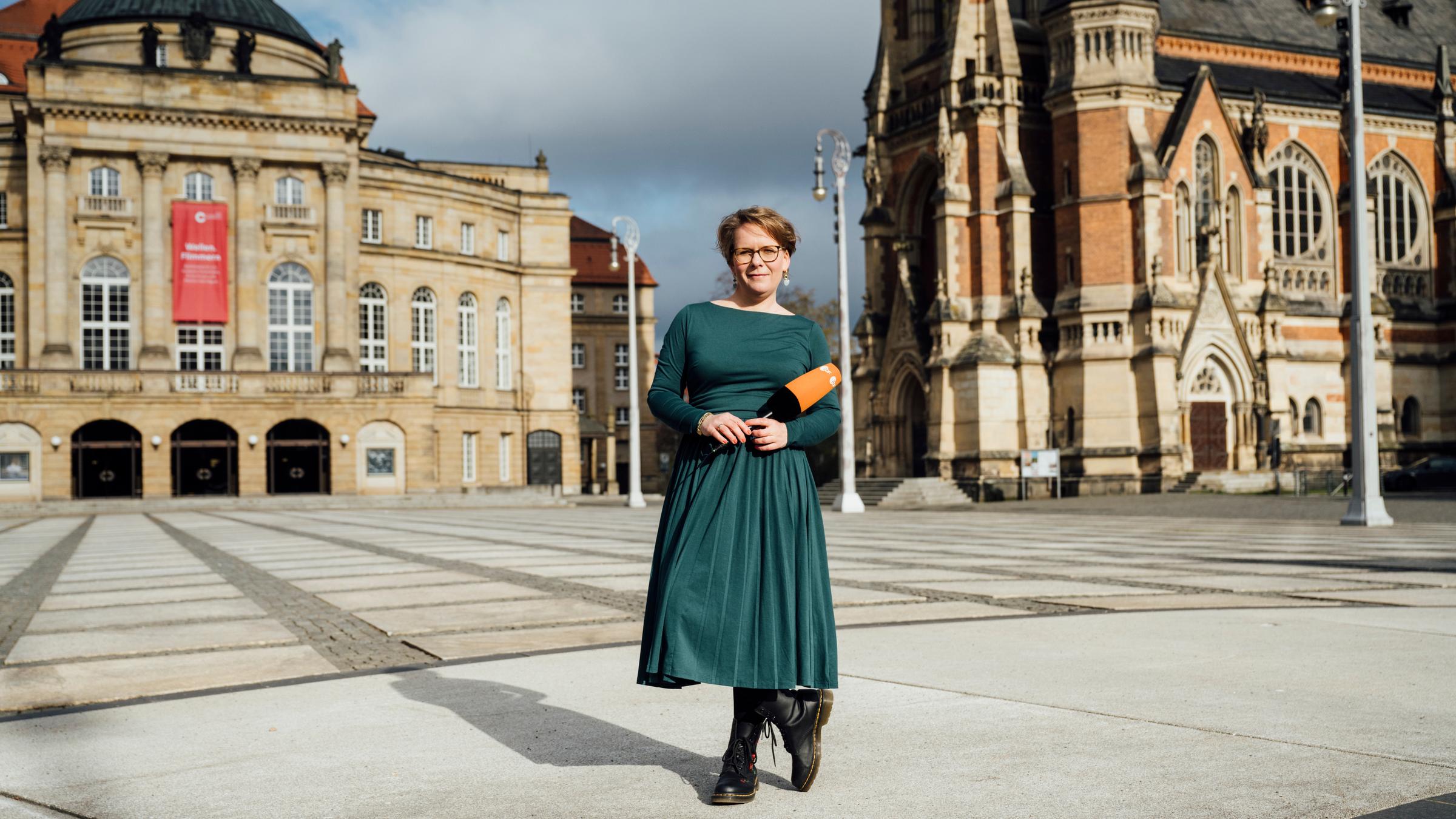 "ZDF in Chemnitz": Cornelia Schiemenz