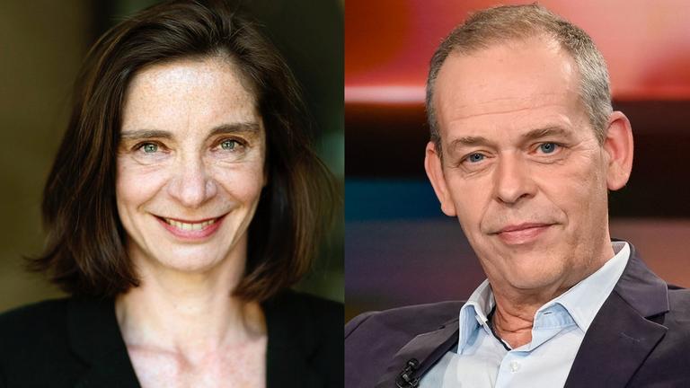 Diana Zimmermann und Johannes Hano. 