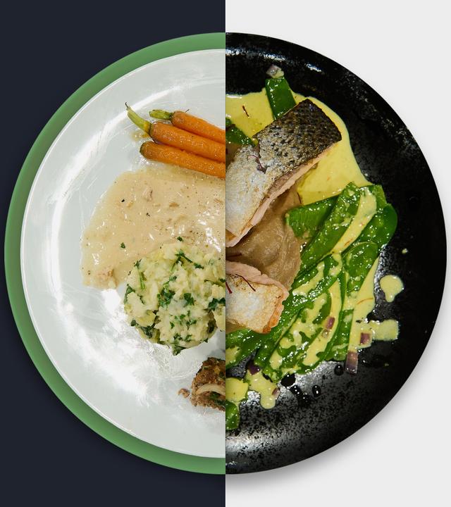 Cognac-Rahmsauce vs. Lachsfilet vom 23. Oktober 2023