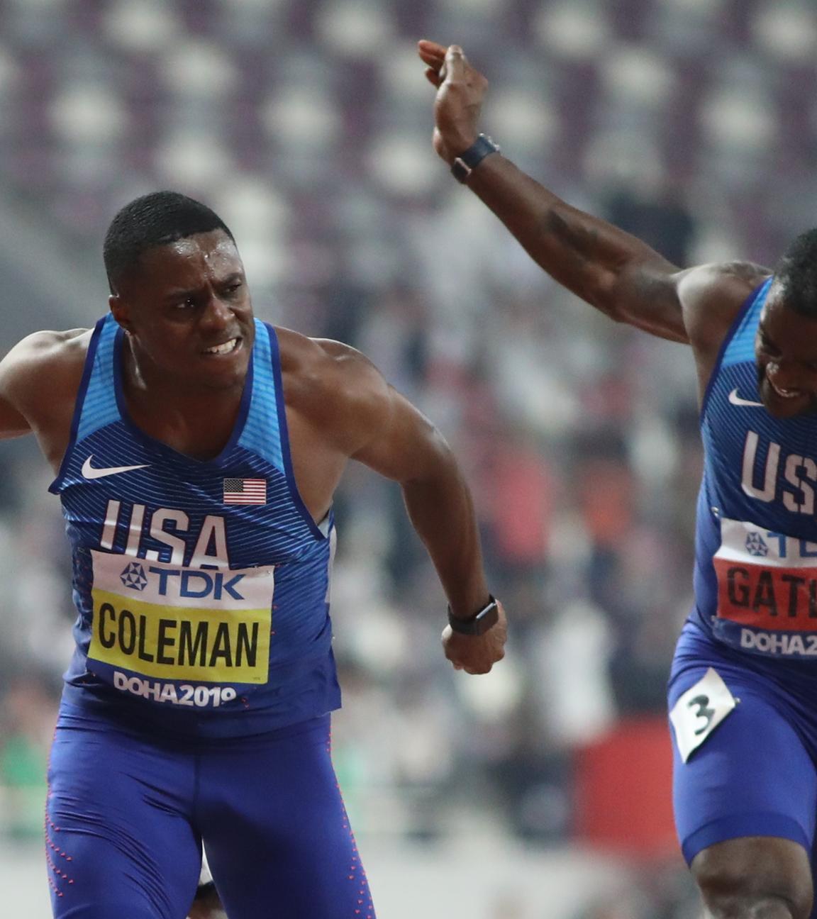 Topfavorit Christian Coleman gewinnt WM-Gold über 100m