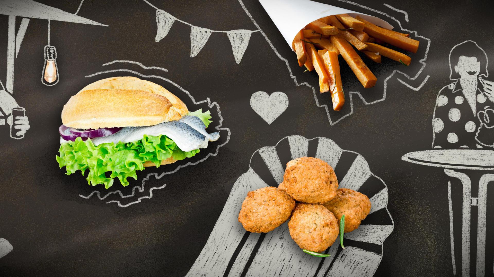 Fischbrötchen, Fritten & Falafel – Imbisse im Norden