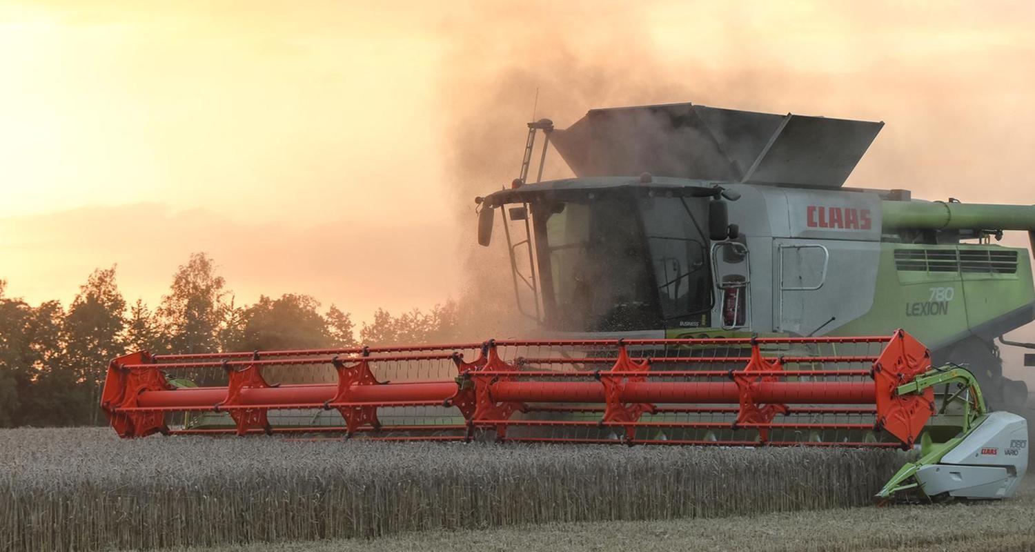 Trecker, Typen, Erntezeit