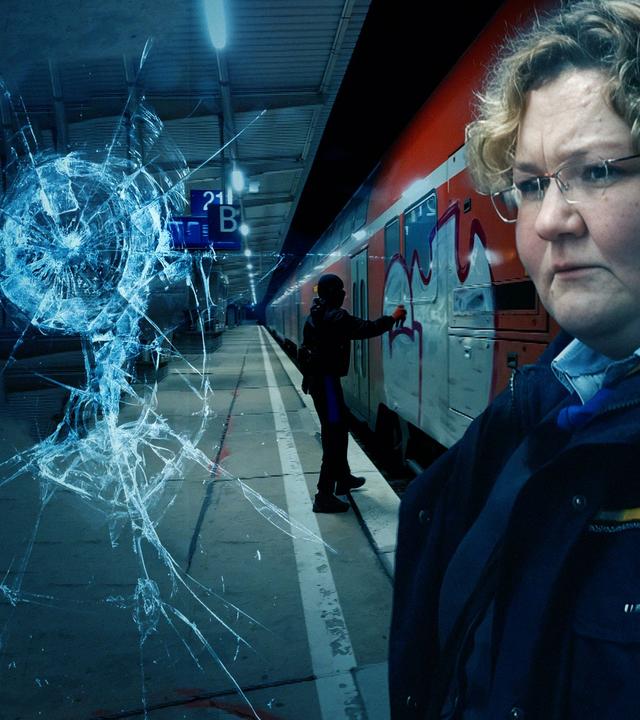 Zerstörungswut - Wie Vandalismus den Bahnverkehr stört