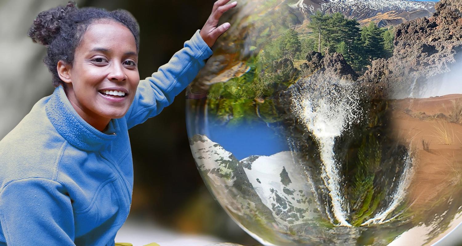 Pia und die wilde Natur