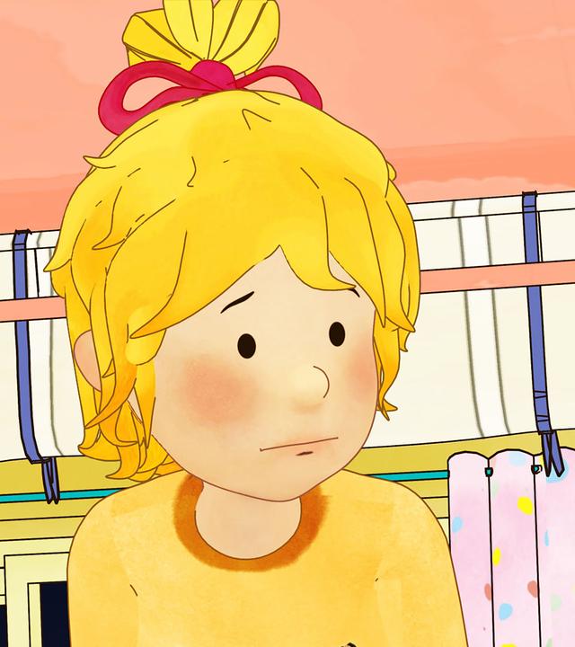 Conni kann nicht einschlafen und will ihre Zeit anders vertreiben.