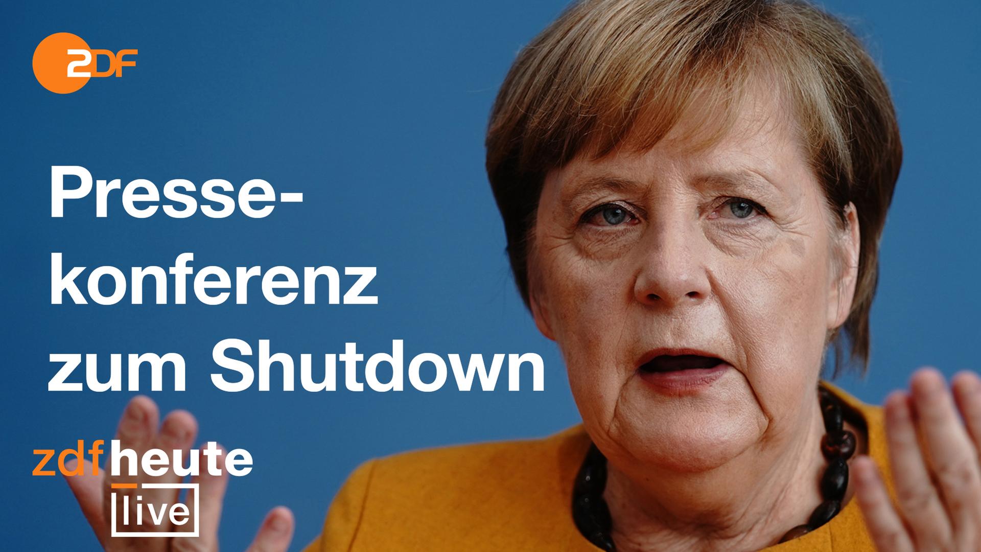 Angela Merkel bei einer Pressekonferenz (Archivbild)