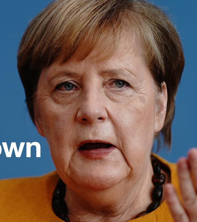 Angela Merkel bei einer Pressekonferenz (Archivbild)