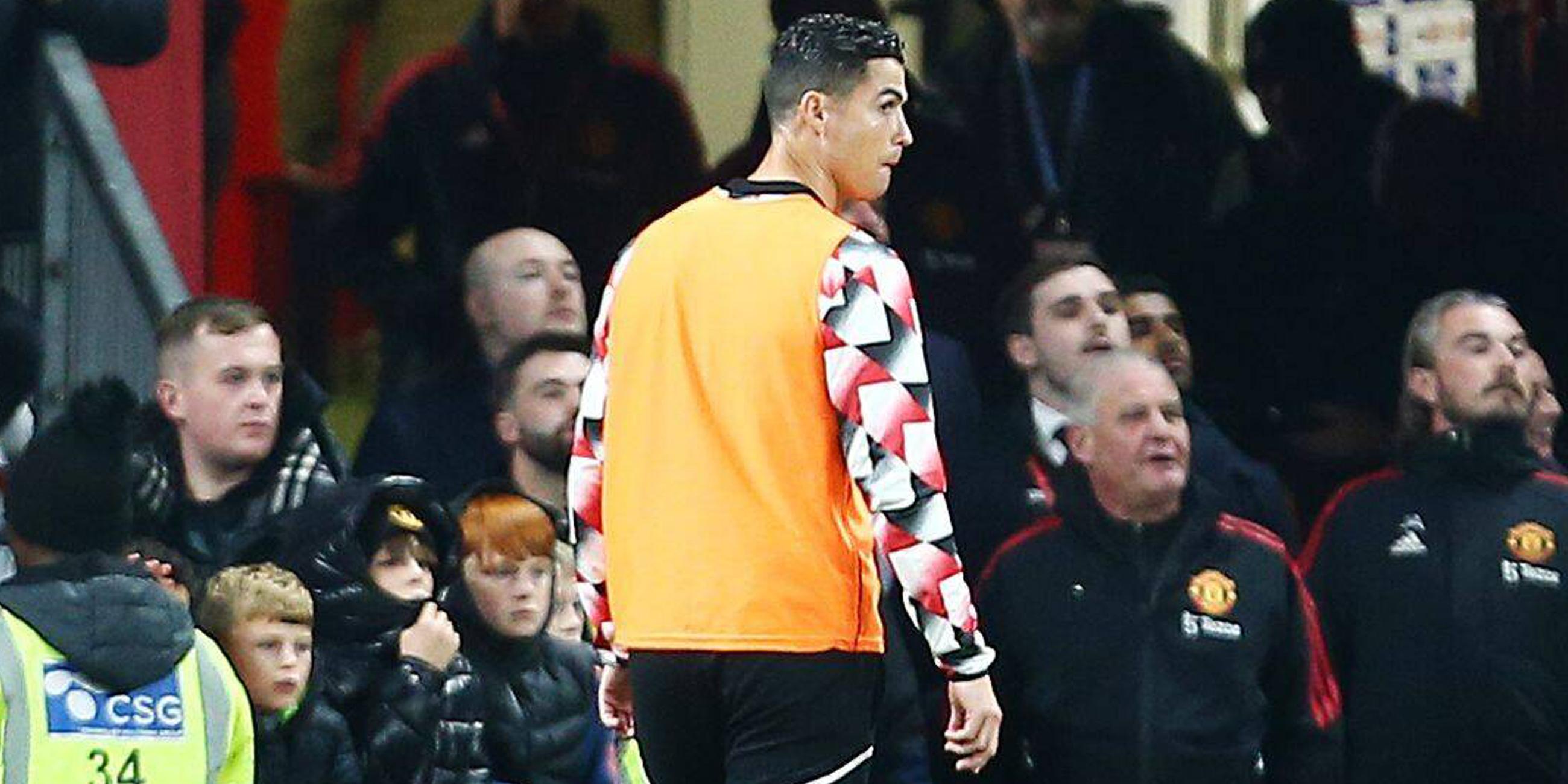 Cristiano Ronaldo am 19.10.2022 in Manchester