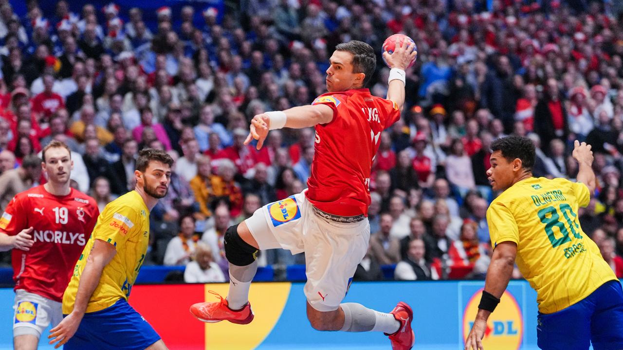 HandballWM 2025 Dänemarks Weltklasse überrollt Brasilien ZDFmediathek