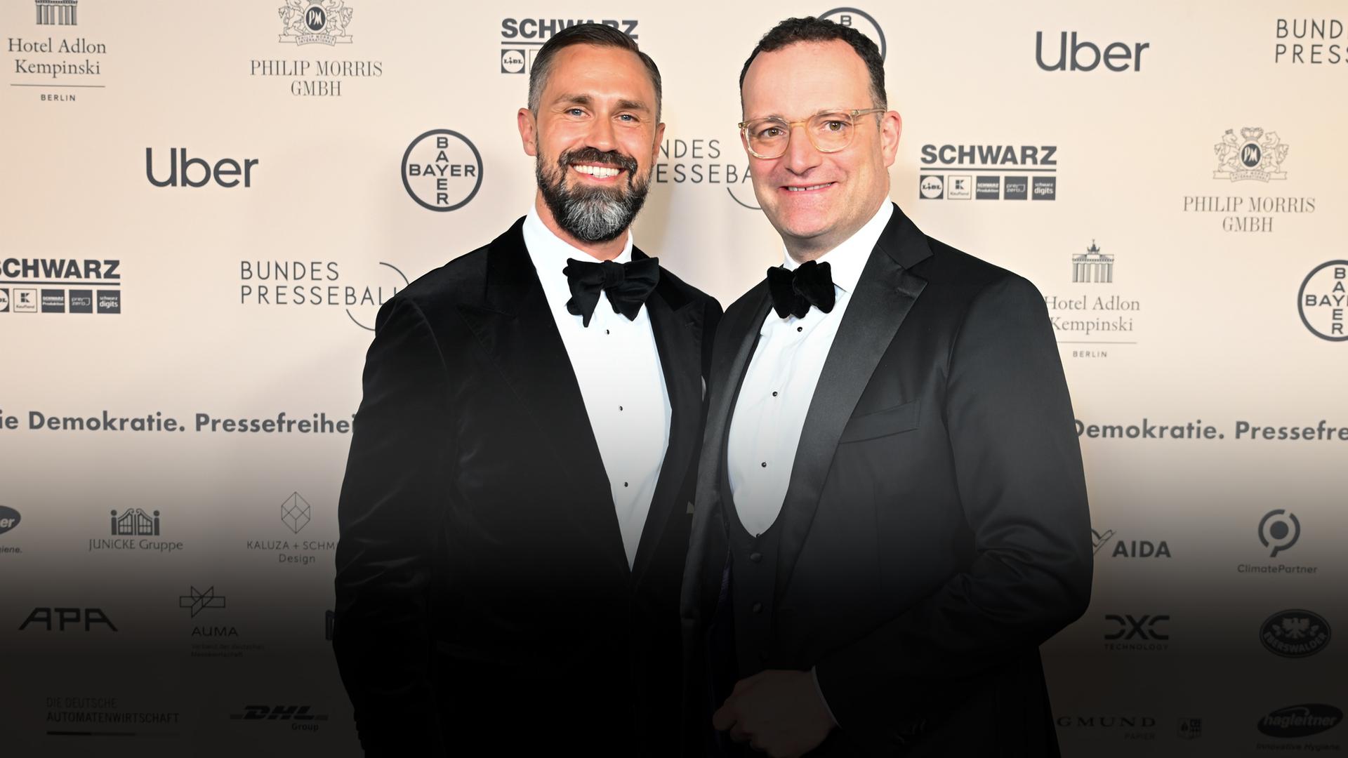 Daniel Funke und Jens Spahn