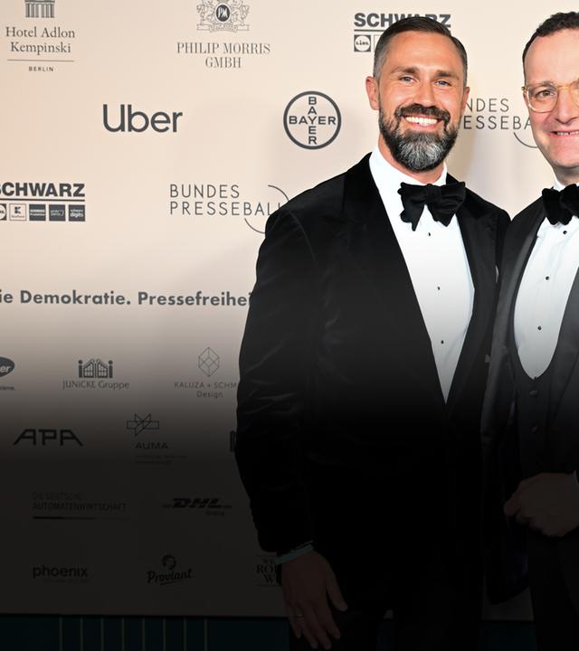 Daniel Funke und Jens Spahn