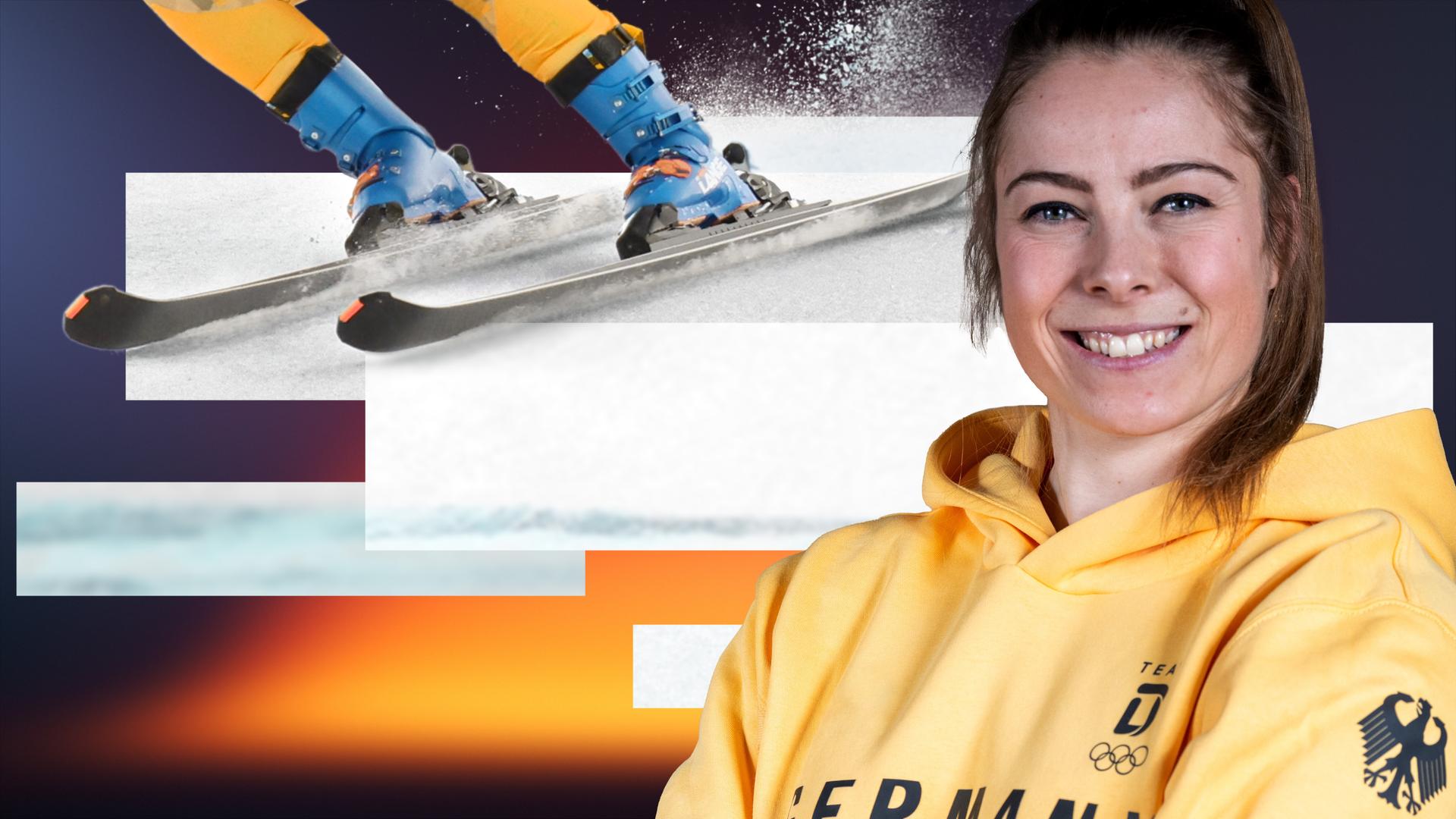 Die deutsche Freestyle-Skifahrerin Daniela Maier im Porträt