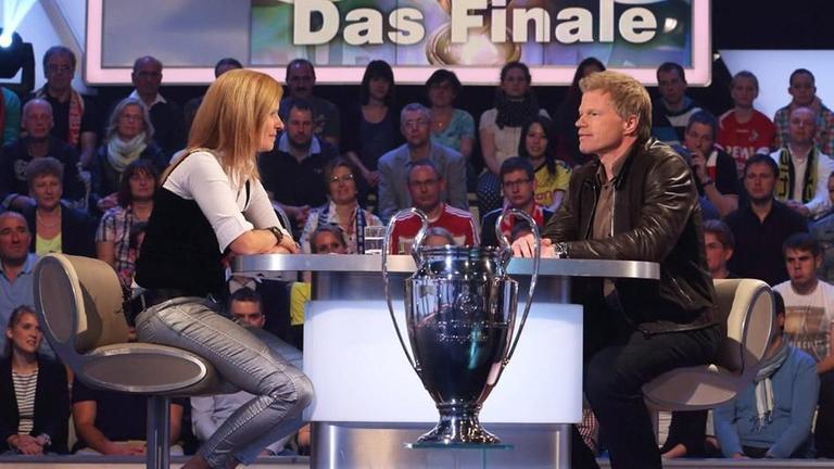 Katrin Müller-Hohenstein und Oliver Kahn