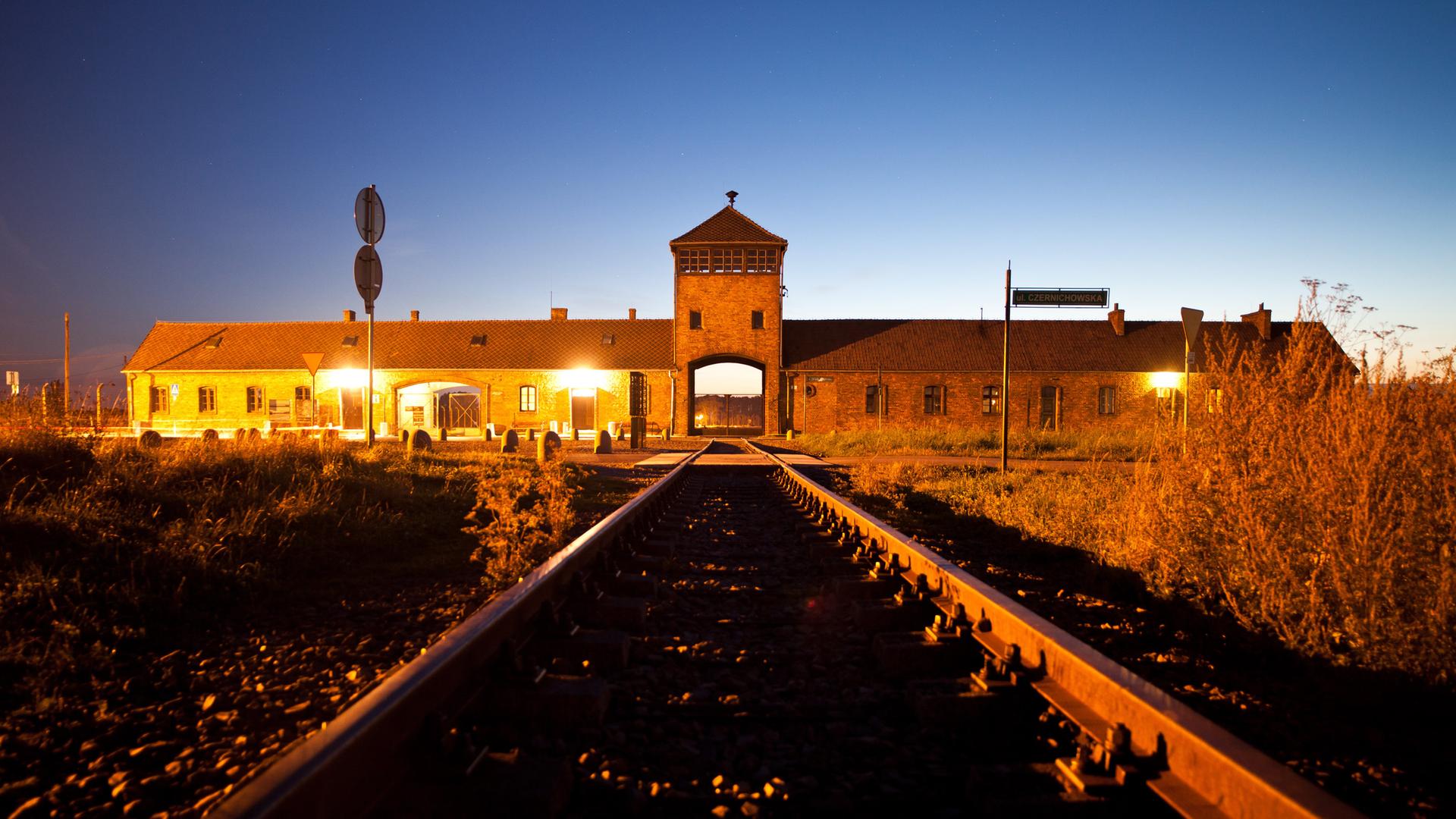 "Die Wahrheit über den Holocaust (1) Terror": Das KZ Auschwitz-Birkenau.