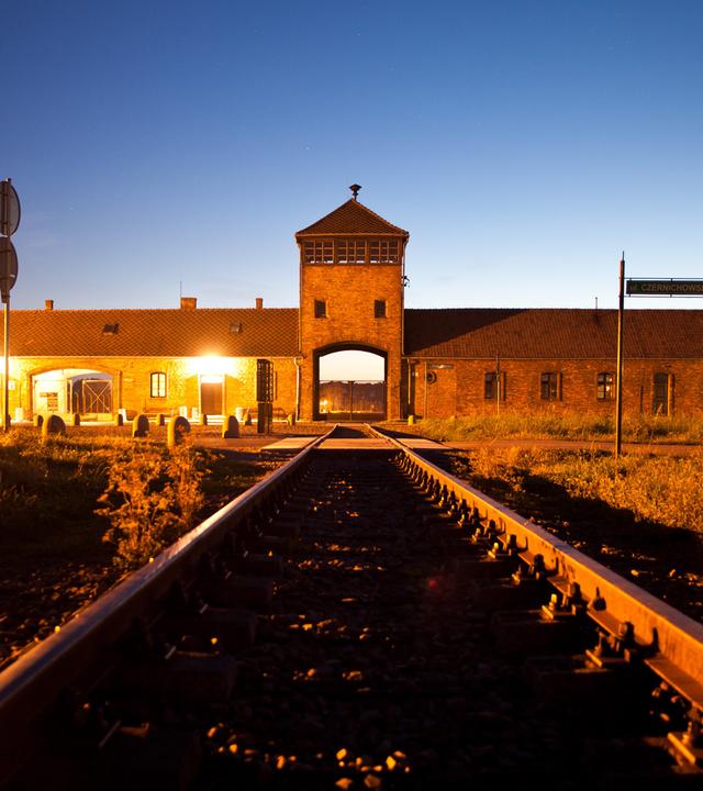 "Die Wahrheit über den Holocaust (1) Terror": Das KZ Auschwitz-Birkenau.