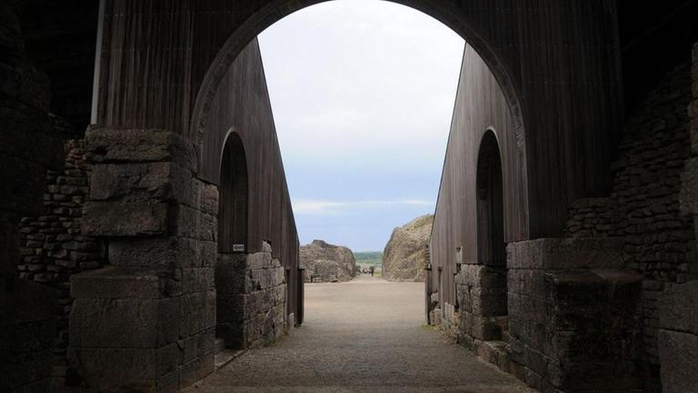 Das römische Amphitheater von Grand