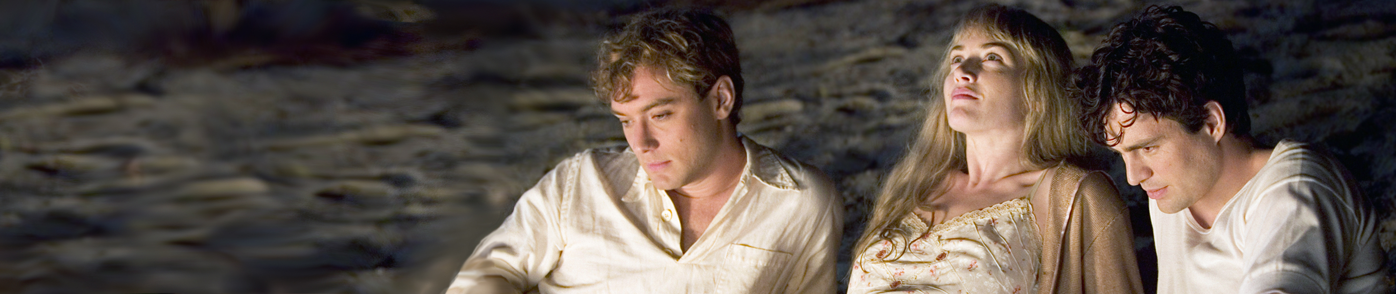 Das Spiel der Macht - Jack (Jude Law, l.) und die Geschwister Anne (Kate Winslet, M.) und Adam (Mark Ruffalo, r.)