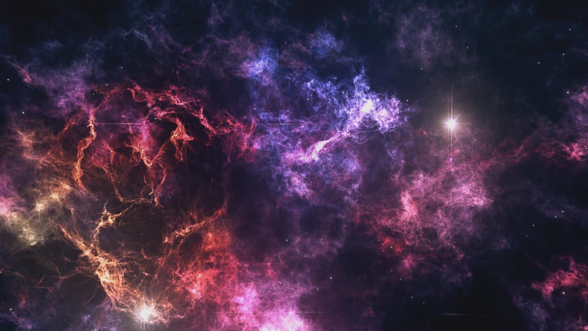"Das Universum - Eine Reise durch Raum und Zeit: Kosmische Nebel": Bunte Nebel und Strukturen.